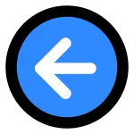Arrow Circle Left SVG Icon